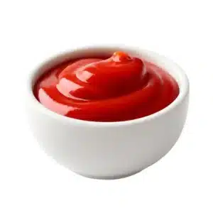 Buffalo hot sauce in orange color