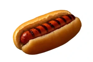 Plain Hot Dog