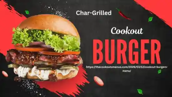 cookout burger menu