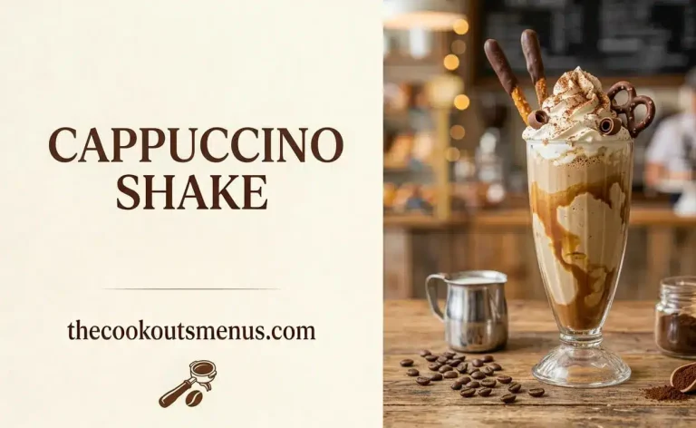 Cappuccino Shake