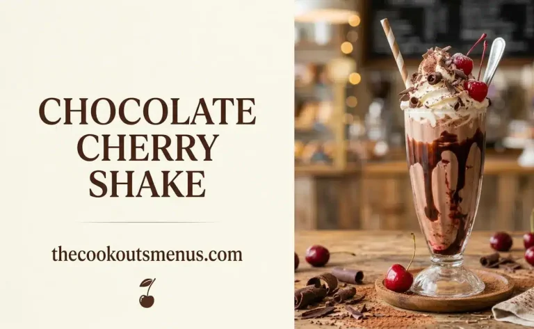 Chocolate Cherry Shake